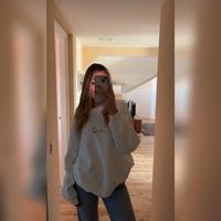 Karl Kani Pullover Pulli Sweater Oberteil Oversized weiß 40/L Mitte - Tiergarten Vorschau