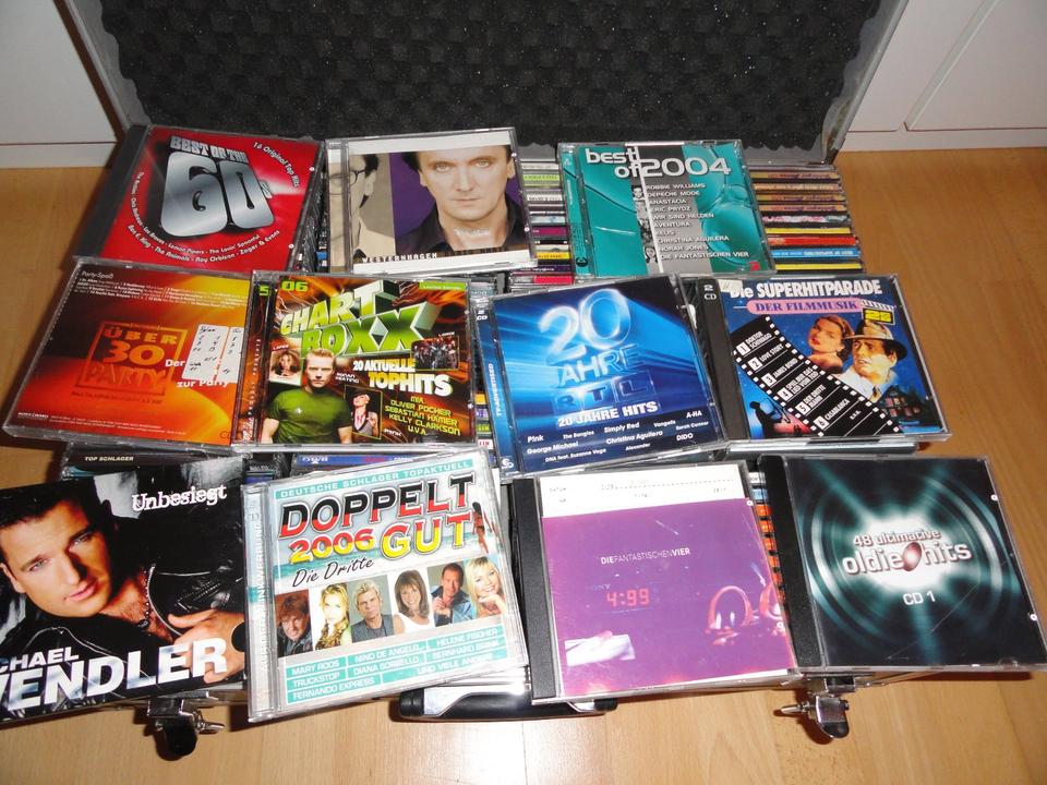 140 CD´s: Ein Koffer voll Musik für ihre Party! in Bad Neuenahr-Ahrweiler