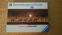 Ravensburger Puzzle 1000 Teile Elefanten in der Savanne Afrika Rheinland-Pfalz - Gensingen Vorschau