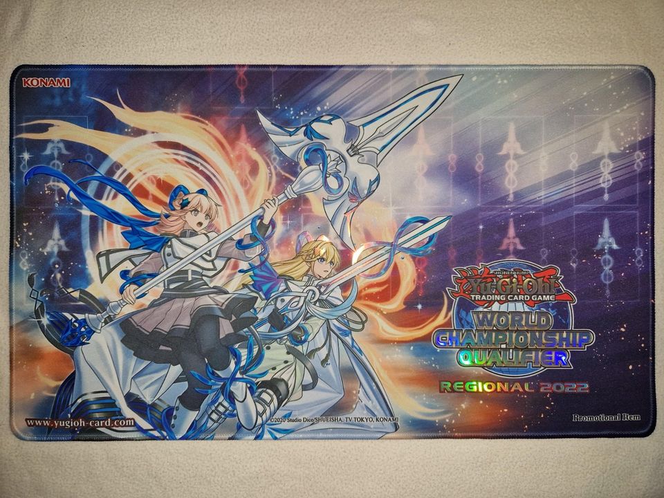 Yugioh Holo Playmat Exorcist Nun NEU Spielmatte + Beutel in Berlin