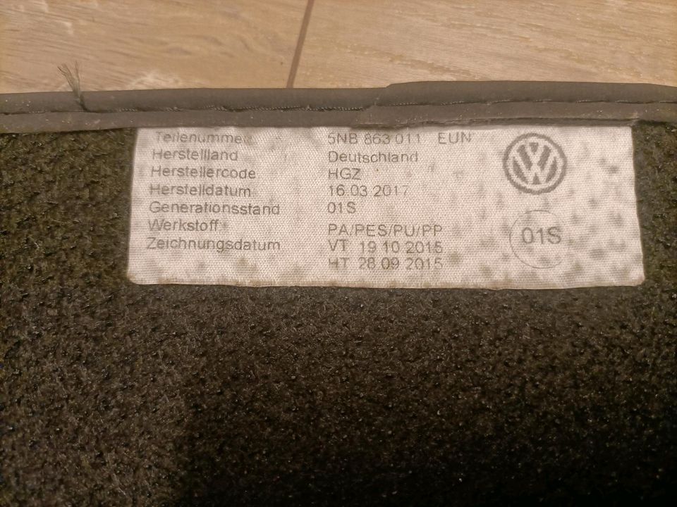 Fußmatten VW Tiguan in Glauchau