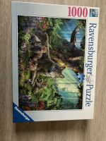 Ravensburger Puzzle - Wölfe im Wald - 1000 Teile Sachsen-Anhalt - Bad Lauchstädt Vorschau