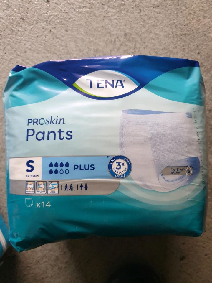 Tena Proskin Pants Plus S Inkontinenz Höschen Neu ungeöffnet in Recklinghausen