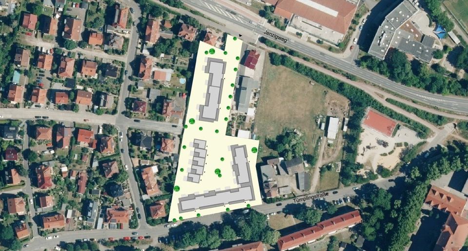 Wohnpark an der Tümplingstraße - Neubau von attraktiven 2- bis 5-Zimmer Eigentumswohnungen in Jena Ost - barrierefrei und teilweise rollstuhlgerecht in Jena