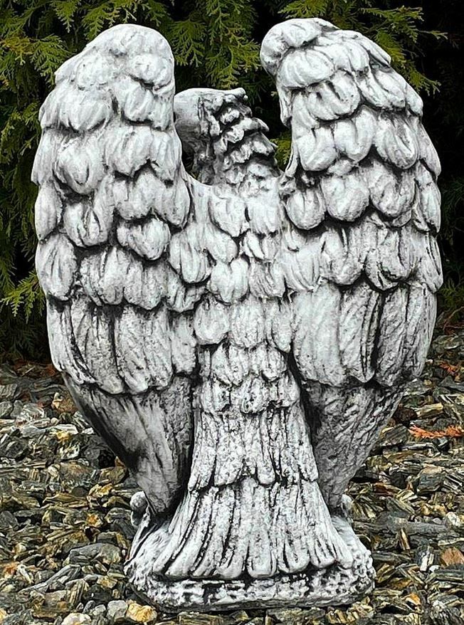 Steingussfiguren, Adler massiv sehr schwere Ausführung XXL in Hörstel