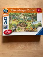 Ravensburger Puzzle 2x12 Teile Kr. München - Unterföhring Vorschau