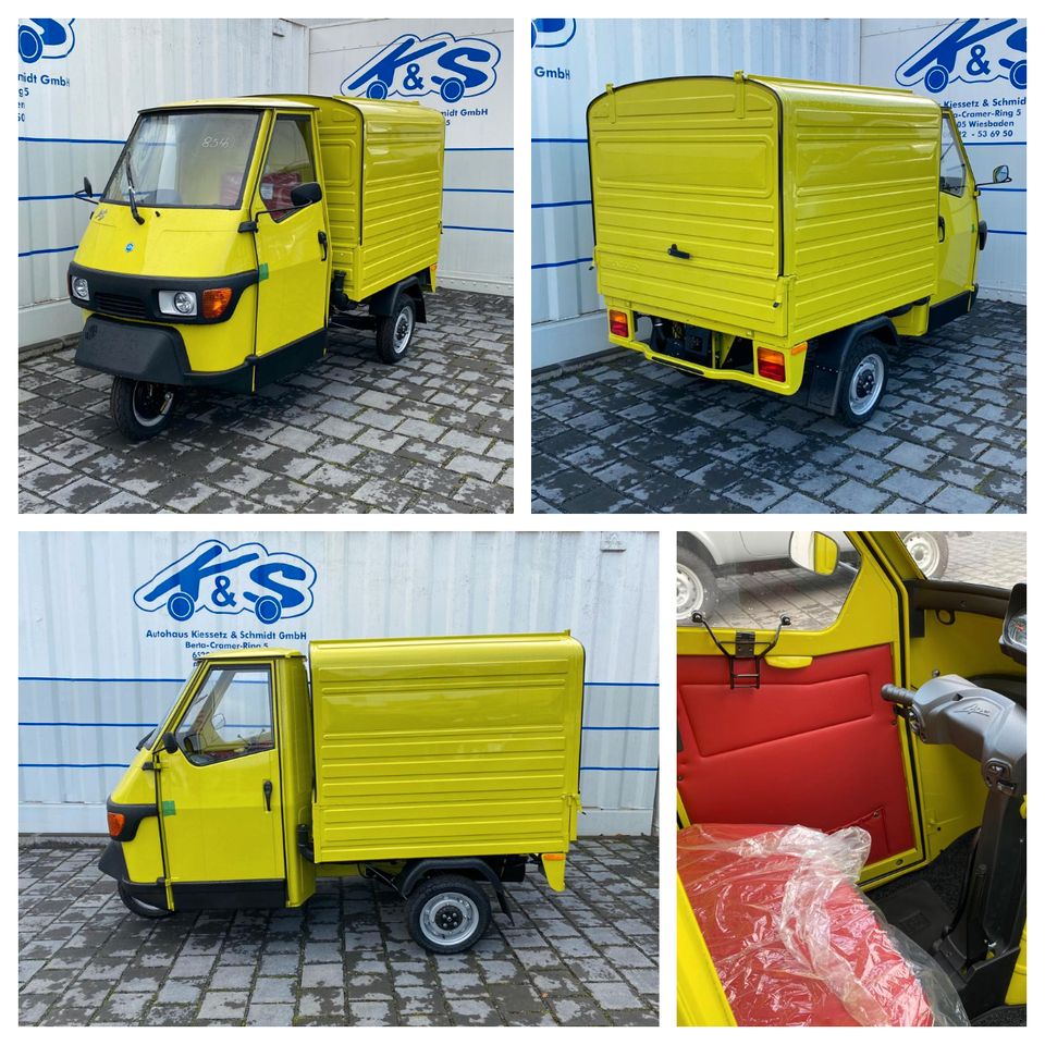 Piaggio APE 50 Kasten - Neuwagen!  - Sofort - Drosselbar 25 km/h! in Wiesbaden