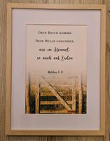 Christlicher Kunstdruck Poster Evangelium Bibel Spruch Vers Niedersachsen - Worpswede Vorschau