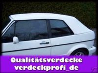 VW Golf 1 Cabrio Verdeck PVC weiss inkl Anleitung Niedersachsen - Osnabrück Vorschau