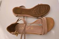 Neu - Unisa schöne Sandalen Leder beige Glitzer Damen Sommer Duisburg - Duisburg-Süd Vorschau