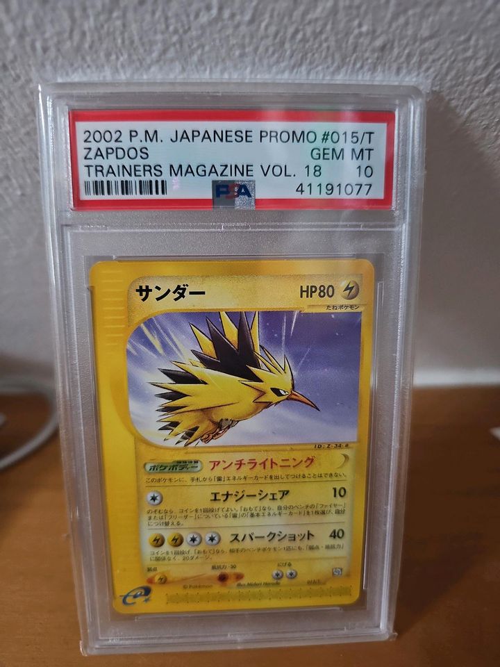 Zapdos psa10 pokemon tcg japanese in München