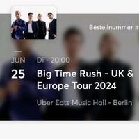 Big Time Rush Ticket | 25 Juni Berlin Berlin - Reinickendorf Vorschau