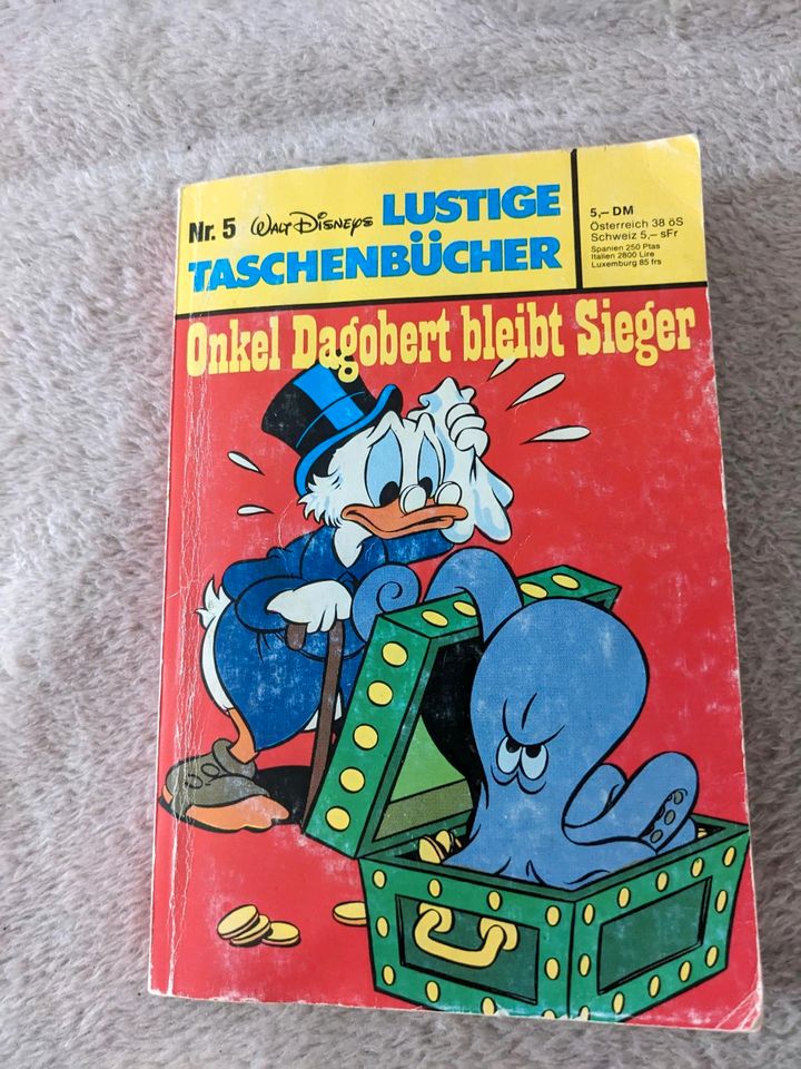 6 Walt Disney Taschenbücher/ Hefte 1980 in Salzhausen