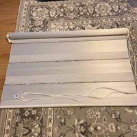 Fenster Gardinen Rollo 100x70 cm silber/weiß Baden-Württemberg - Ettlingen Vorschau