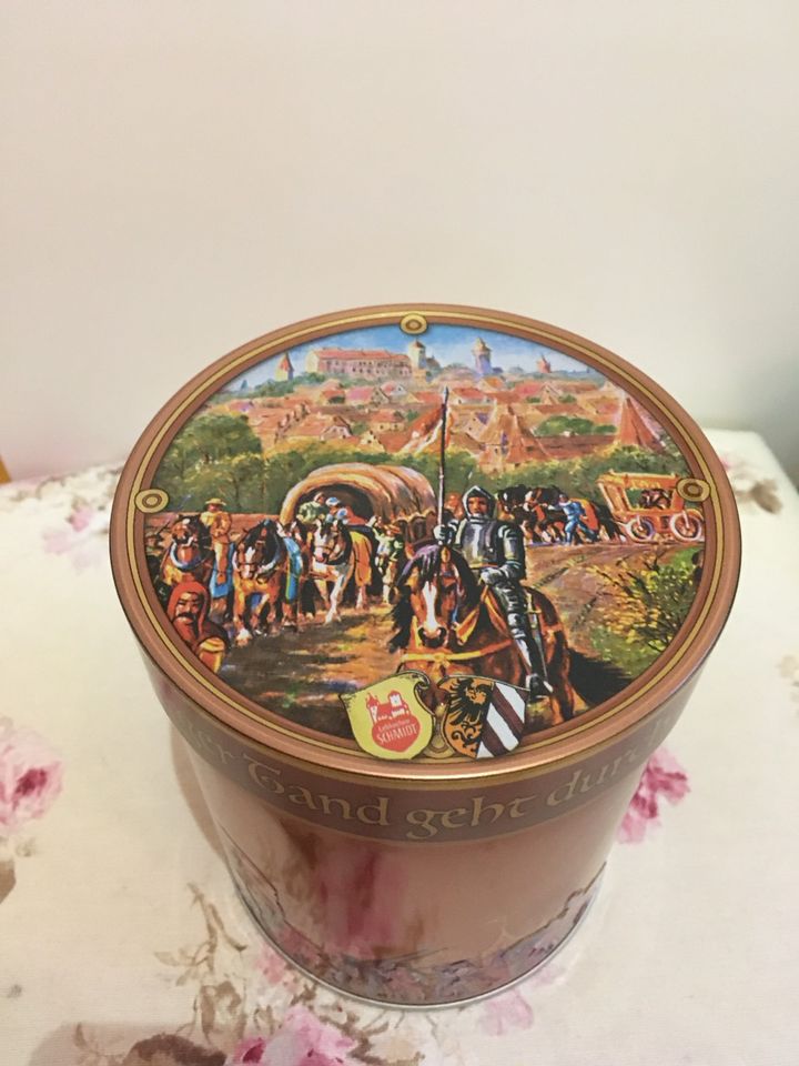 Lebkuchen Schmidt Sammeldose Bleckdose Elisendose 2017 in Rothenburg o. d. Tauber