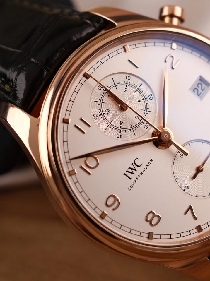 IWC Portugieser Chronograph Classic IW390301 Box + og. Papiere SE in Simbach