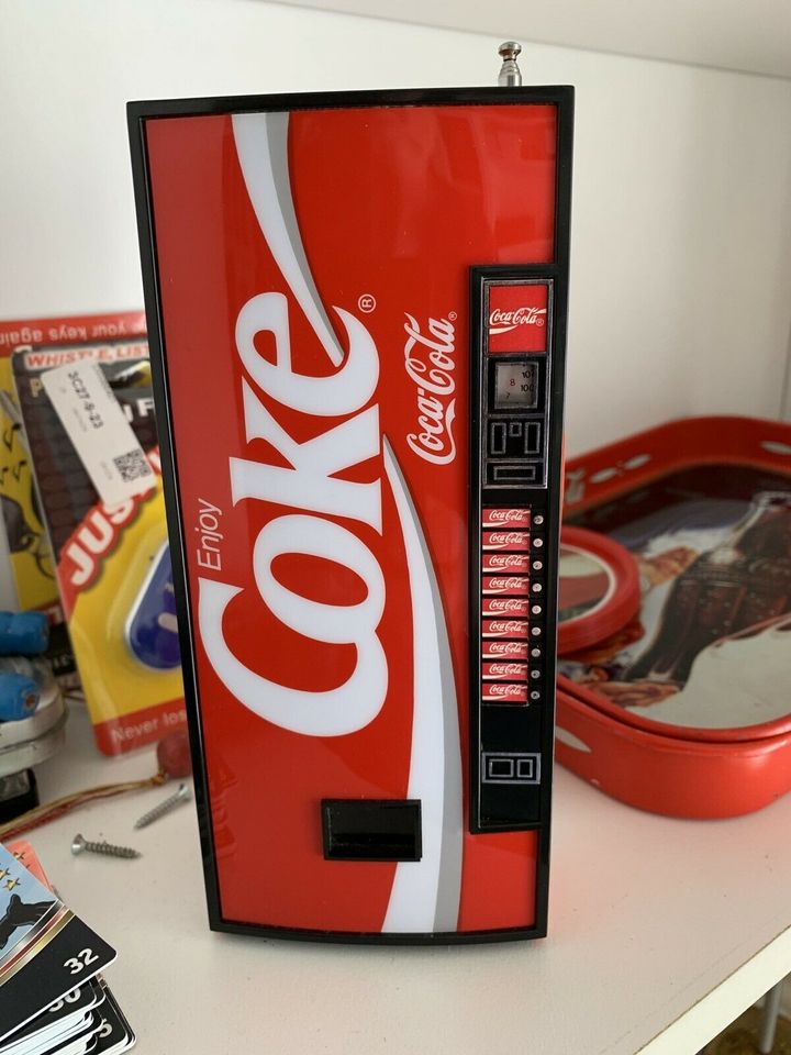 Coca-Cola Automatenradio, Sammlerstück in Fischbach