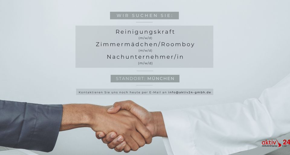 München: Nachunternehmer/in (m/w/d) gesucht in München