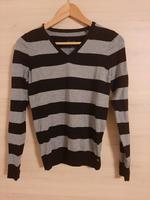 Pulli, Esprit, edc, S, gestreift, Pullover, grau, schwarz Bayern - Zandt Vorschau