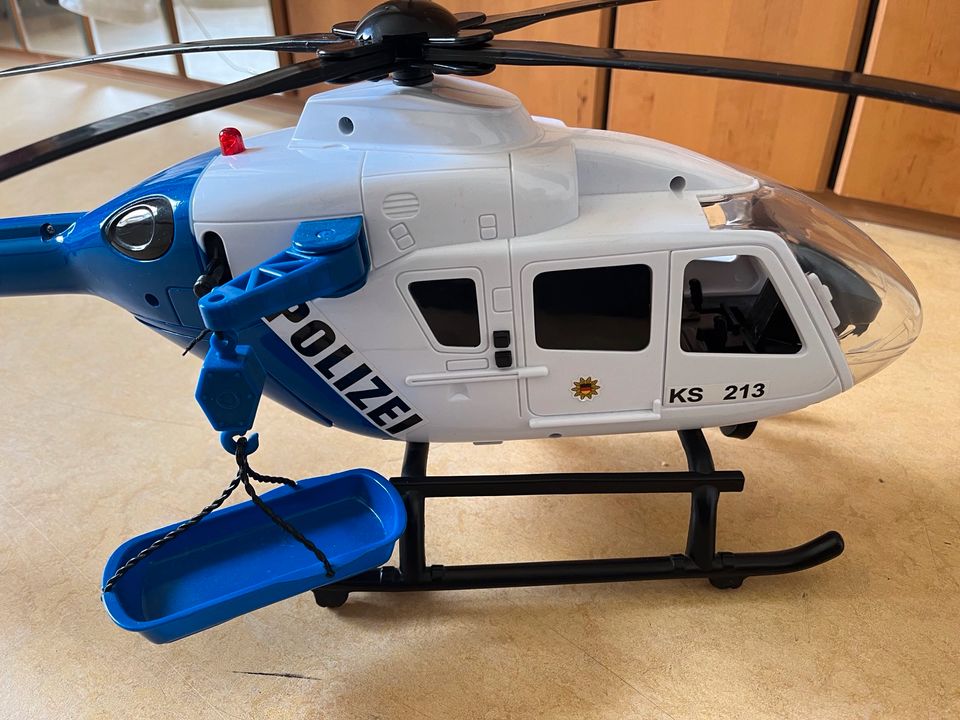 Polizei Hubschrauber groß 64cm Spielzeug in Stuttgart