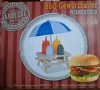 BBQ Gewürzhalter-Picknicktisch Nordrhein-Westfalen - Herten Vorschau