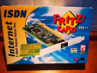 AVM Fritz CARD ISDN  PCI 2.0 Hamburg Barmbek - Hamburg Barmbek-Süd  Vorschau