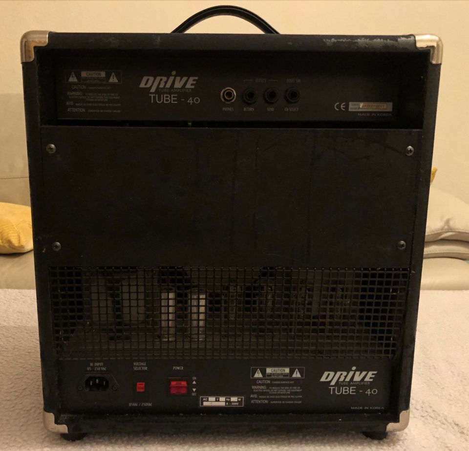 Drive Tube/Röhren Amp/Verstärker Combo 40 Watt 10 Zoll Speaker in Hamburg