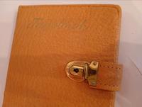 Vintage DDR Tagebuch mit Gold Seiten echtes Leder Echtleder Buch Sachsen - Löbau Vorschau