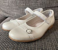 Ballerina Leder Kommunionschuhe Schuhe weiß Bayern - Wolnzach Vorschau