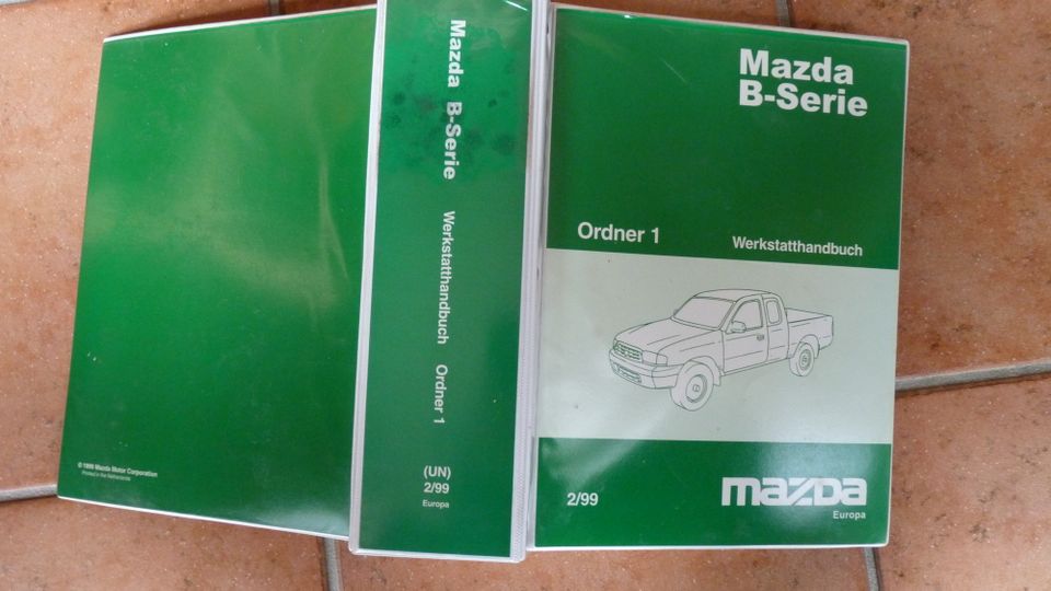 Werkstatthandbuch Mazda B Serie UN 1999 - 2002 in Hespe