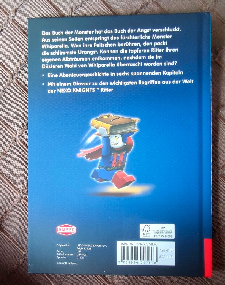 Neu! LEGO Nexo Knights Der furchtlose Ritter Lesebuch ab 3.Klasse in Coswig