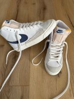 Nike Blazer Mid White/Blue für Damen Mecklenburg-Vorpommern - Neubrandenburg Vorschau