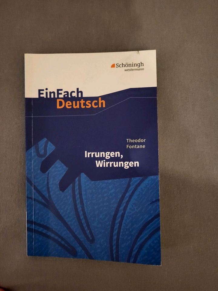 Irrungen, Wirrungen von Theodor Fontane / Deutsch, Schule in Meißner