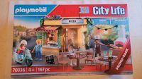 PLAYMOBIL City Life 70336 Pizzeria Gartenrestaurant,Lichter OVP Niedersachsen - Buchholz Vorschau