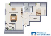 Komplett sanierte Wohnung im Zentrum von Emsbüren Niedersachsen - Emsbüren Vorschau