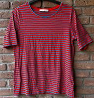 Oui Damen 44 Curvy Jersey Shirt Rundhalsshirt Streifen Maritim Niedersachsen - Burgdorf Vorschau