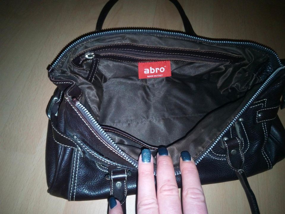 Designer Handtasche von Abro Echtleder in Sehnde