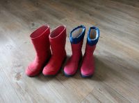 Gummistiefel gefüttert 27 rosa / rot 28/29 normal Bayern - Burkardroth Vorschau