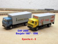 Spur N, 1:160, Epoche 4, Auto, LKW, DAF 2500 '87 Thüringen - Suhl Vorschau