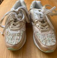 Sneaker Gold mintgrün Gr 38 Niedersachsen - Varel Vorschau
