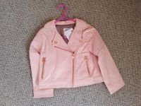 Mädchen Lederjacke Bikerjacke neu Größe 104 Rosa  Bayern - Mittelberg Vorschau