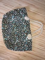 Damen Mädchen Strand Tasche Schwimmbad Türkis schwarz  Leopard Sachsen - Steinpleis Vorschau