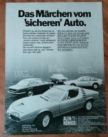 Alfa Romeo Montreal Werbeanzeige 1972 Niedersachsen - Danndorf Vorschau