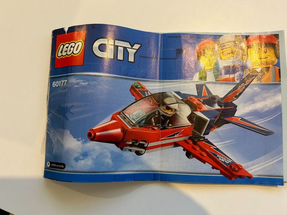 Lego 60177 City Düsenflieger Jet in Saffig