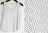 Shirt Top Tanktop, Gr. M, Weiß, Schwarz, Baumwolle, Herzen, Herz Thüringen - Jena Vorschau