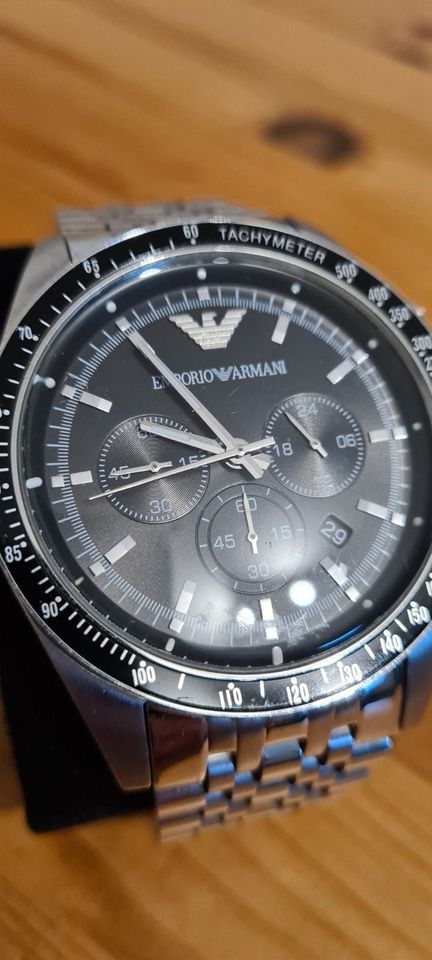 Emporio Armani AR5988 Sportivo Analog Quarz Herrenuhr Wie neu, Ba in Weischlitz