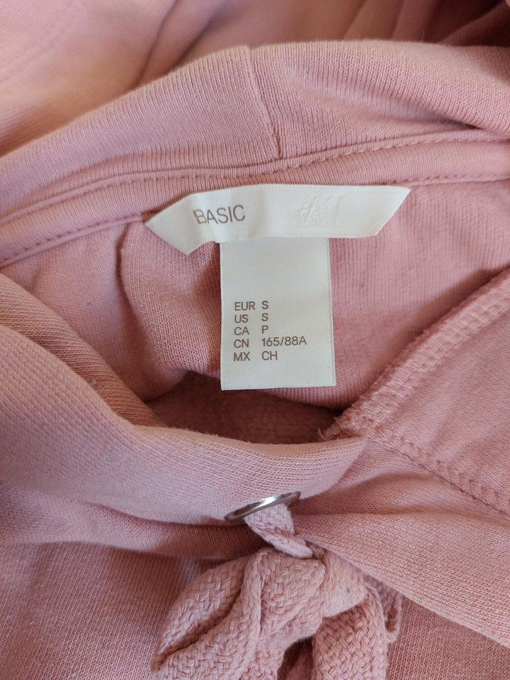 H&M Sweatshirt / Hoddie   Größe S  Rosa in Springe