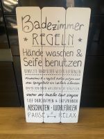 BADEZIMMERTAFEL (Deko) Stuttgart - Zuffenhausen Vorschau