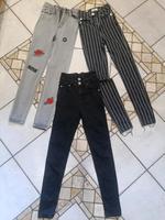 Jeans,Stretch,Hose 34 mit Streifen,Hohe Leibhöhe High Rise Bayern - Böbrach Vorschau