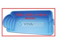 GFK Pool Schwimmbecken Swimmingpool Fertigbecken MILANO 7,0 blau Brandenburg - Frankfurt (Oder) Vorschau